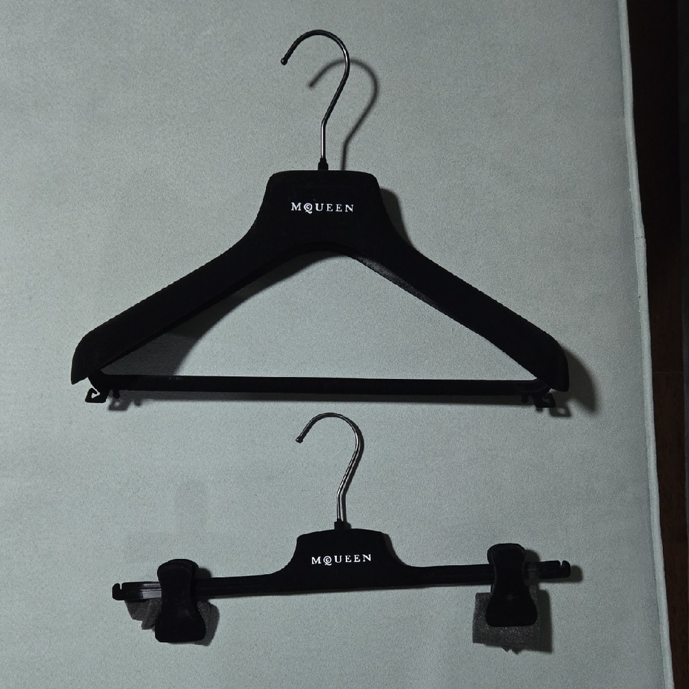 Alexander McQueen Black Hanger Duo